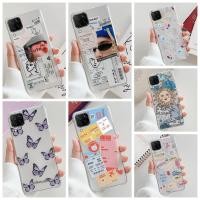 ราคา Casing Samsung Galaxy M32 4G Fashion Phone Case Clear Soft TPU Back Cover Samsung M32 2021 M 32 SM-M325F Silicone Case (13227108301)