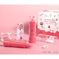 ราคา OB-1436 โอบิ้วซ์ ลิปบาล์ม Obuse Watermelon Color Changing Magic Lip Balm ลิปมัน ลิปมันเปลี่ยนสี กลิ่นแตงโม (1แท่ง) (8811443922)