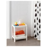 ราคา ชั้นวางของ เก็บของ 2 ชั้น พลาสติก ชั้นวางของในห้องน้ำ VESKEN เวสเก้น IKEA (1800659368)