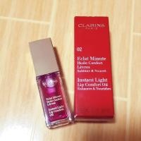 ราคา Clarins instant light lip comfort oil สี02rasberry (7219617513)