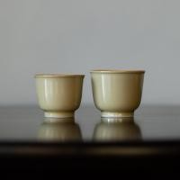 ราคา Dingynasty นาฬิกาสีเหลืองประเภท Kung Fu ถ้วยชาถ้วยชาดื่มชาถ้วยขนาดเล็ก Master ถ้วยถ้วยเดียวชุดชาในครัวเรือนถ้วยชาเดี่ยว (41822414967)
