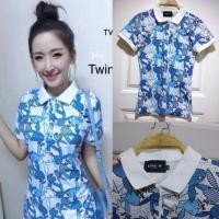 ราคา เสื้อคอปก❌ราคา590฿นี้เราไม่ขาย❌สีขาวฟ้าPlayboySize/Mงานป้ายLoveis(ไม่มีตำหนิเลย)ใหม่มากหลงอยู่1ตัวใครรับรีบเลยจ้า (14747822958)