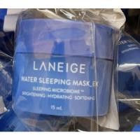 ราคา พร้อมส่ง LANEIGE Water Sleeping Mask EX 15ml ลาเนจ วิเตอร์ สลิปปิ้งมาส์กท อีเอกซ์ ขนาดทดลอง พร้อมส่ง (21953851129)