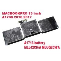 ราคา A1713 laptop PRO 13 inch A1708 2016 2017 original battery L42 XT2XQ2 MLL42CH A MLUQ2CH A (9927848878)
