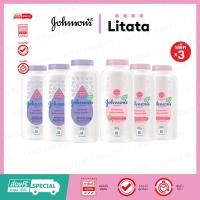 ราคา [ แพ็คx3 ] Johnson's Cornstarch Baby Powder แป้งเด็ก จอห์นสัน คอร์นสตาร์ช เบบี้ พาวเดอร์ 200g (43205376262)