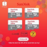 ราคา เมมโมรี่การ์ด SanDisk Micro SD card Memory Card Class10 32GB 64GB 128GB 256GB เมมโมรี่การ์ด กล้อง/ โทรศัพท์มือถือ (15086388933)