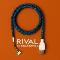 ราคา สายเมาส์สําหรับ SteelSeries Rival 3, 5, 95, 100, 300, 600 Sensei Ten 310 Custom Braided Paracord PnP (28289559828)
