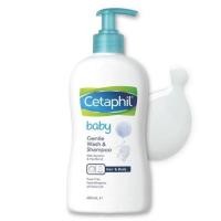 ราคา (Exp 2023) Cetaphil baby gentle wash & shampoo 400ml (4678099026)