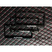 ราคา กรอบป้ายทะเบียน#ALPHARD #อัลฟาด #เคฟล่าแท้ #ผ้าคาร์บอนแท้ 100% แบรนด์แท้ (56550222655)