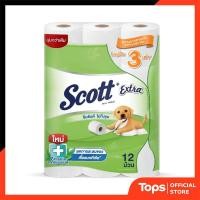 ราคา SCOTT สก็อตต์เอ็กซ์ตร้ากระดาษชำระความยาวสุดพิเศษ 12ม้วน [8850039204038] (23818426133)