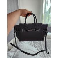 ราคา (Used like new) COACH กระเป๋าCoach Swagger หนังแท้ จากshop100% สีน้ำตาลเข้มอมเทาหม่น ถุงผ้า สภาพดีมาก มือสองสวย (14897744051)