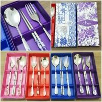 ราคา ชุดช้อนสแตนเลส (ช้อน ส้อม ตะเกียบ) Dinning Set (42205708945)