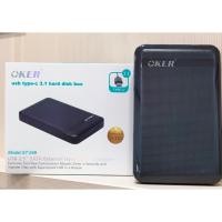 ราคา กล่องใส่ฮาร์ดดิส 2.5 นิ้ว พกพาไปใช้งานสะดวกมาก OKER รุ่น ST-249 USB TYPE-C 3.1 (27216859877)