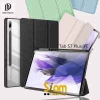ราคา Dux Ducis TOBY เคส สำหรับ Samsung Galaxy Tab Tab S9 Plus / S7 Plus / FE Tab S6 Lite Tab S7 11” Tab S8 11" S8 Plus (25903507728)