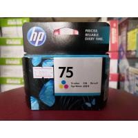 ราคา [[ลดล้างสต็อกจ้า!!!] ตลับหมึกแท้ HP 75CL (CB337WA) สี (16117189161)