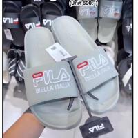 ราคา Size.42 [ลิขสิทธิ์แท้จากชอป] **(ราคาป้าย 690) FILA Muddy รองเท้าแตะผู้ชาย (26317486463)