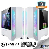 ราคา Lian Li Lancool II RGB Chassis (สีขาว) [กระจกนิรภัยสองด้าน/ฝาครอบการจัดการสายเคเบิลแผ่น] (12098879787)