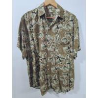 ราคา เสื้อฮาวาย มือสอง GUESS ผ้าเรยอนสภาพสวย (18775728916)