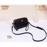 ราคา Coach 2 ซิป สะพายข้าง สีดำ (3518082917)