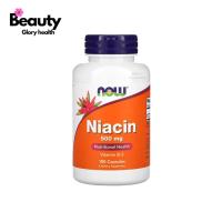 ราคา NOW Foods, Niacin, 500 mg, 100 Veg Capsules (40512766410)