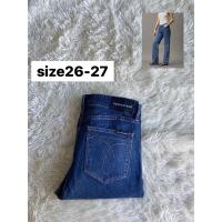 ราคา Calvin Klein Flared Fit Jeans แท้% มือสอง (25441285563)