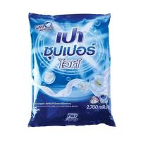 ราคา HOMEHAP เปา ซุปเปอร์ไวท์ ผงซักฟอก 2700 กรัม ผงซักฟอก (18972604280)