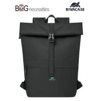 ราคา 5567 (สีดํา) - RIVACASE GREMIO-ECO ROLL-UP 15L LAPTOP BACKPACK (42914483834)