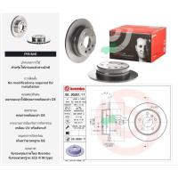 ราคา 09 8681 11 จานเบรคหลัง (ยี่ห้อ BREMBO) BENZ A W169, B W245 (HC) 04-12 (8154177693)