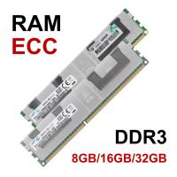 ราคา RAM SERVER DDR3 ECC 32GB 16GB 8GB 1333/1600/1866MHz แรมสำหรับเครื่องเซิร์ฟเวอร์ X79 X58 LGA2011 PC3L (43804717404)
