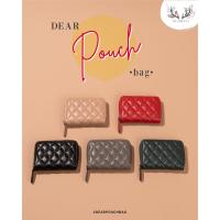 ราคา กระเป๋าสตางค์ใบสั้นหนังแกะแท้ ซิปรอบ รุ่น Pouch ใบเล็ก Dearista (9160736542)