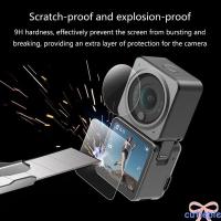 ราคา Cutie 9H ฟิล์มกันรอยหน้าจอกระจกนิรภัยป้องกันการระเบิดสําหรับกล้อง DJI-Action 2 (42302036930)