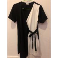 ราคา ชุดเดรสทูโทน สีขาวดำ (7039533549)