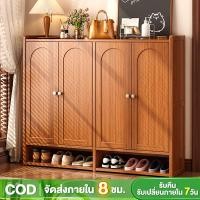 ราคา ตู้รองเท้า ตู้รองเท้าแบบโค้ง ตู้รองเท้าหลายชั้น ตู้รองเท้าความจุขนาดใหญ่ กันน้ำและกันความชื้น แข็งแรงทนทาน (44009279338)