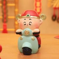 ราคา ECHOPULSE รูปปั้นเทพเจ้าแห่งโชคลาภตํานานจีนงานฝีมือเรซินจีนเทพเจ้าแห่งความมั่งคั่งหุ่น, การ์ตูนโชคดีนําโชคลาภปีใหม่เครื่องประดับรถเครื่องประดับรถ (57900494460)