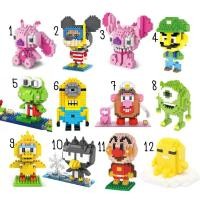 ราคา Mega Toys เลโก้นาโน มิกกี้เมาส์ มินนี่เมาส์ มิกกี้ เลโก้ นาโน อันปัง อันปังแมน บิ๊กเบิร์ด มินเนียน มาริโอ้ เคโระ สติส (7573323565)
