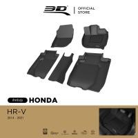 ราคา 3D Mats พรมปูพื้นรถยนต์ HONDA HRV 2014-2021 พรมกันลื่น พรมกันนํ้า พรมรถยนต์ (3652958085)