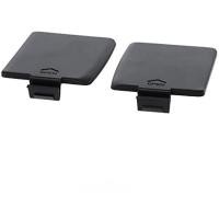 ราคา 1 คู่ซ้าย/ขวาด้านข้างสีดําแบตเตอรี่ประตูฝาครอบฝาครอบซ่อมสําหรับ Sega เกมเกียร์ GG คอนโซล LR (46250160813)