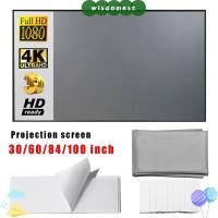 ราคา WISDOMEST ผ้าโปรเจคเตอร์ HD หน้าจอโปรเจคเตอร์แบบพกพาคุณภาพสูง (56550685111)