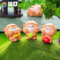 ราคา 677. ตุ๊กตาจิ๋ว ลิงน้อย ตกแต่งสวนถาด แต่งสวนจิ๋ว *ราคาต่อชิ้น (28730526398)