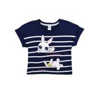 ราคา Chelsee เสื้อยืดคอกลม เด็กผู้หญิง รุ่น 238044 ลายกระต่าย ผ้า 100%Cotton อายุ 1.5-10 ปี เสื้อผ้าเด็กโต (29558402239)