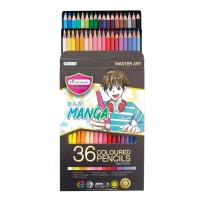 ราคา ถูกที่สุดสีไม้มาสเตอร์อาร์ต ดินสอสี Masterart รุ่น 36 สี (26454430789)