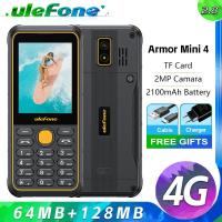 ราคา Ulefone Armor Mini 4 ทนทาน 64MB RAM 128MB ROM 2.8 นิ้ว Unisoc T117 2MP กล้องหลัง 2100mAh แบตเตอรี่ 4G Global Version (29637506667)