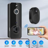 ราคา WiFi Video Doorbell Camera CMOS กล้องวงจรปิดไร้สาย ตรวจจับเซ็นเซอร์อินฟราเรด Night Vision การตรวจสอบแบบเรียลไทม์ (27108261085)