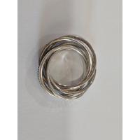 ราคา VW - มือสอง Vivienne Westwood Dustin Ring Blck Cubic Zirconia 5-band Trinity (28422290047)