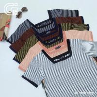 ราคา เสื้อยืดผ้าคอตตอลนุ่มยืดแบรนด์GI ANTS SHOP (1582343422)