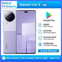 ราคา Xiaomi Civi 3(5G)สมาร์ทโฟนปลดล็อค 256GB All Colours Good Condition โทรศัพท์มือสองต้นฉบับ (41424999819)
