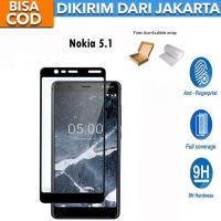 ราคา กระจกนิรภัย Nokia 5.1 Full Cover / Full Screen Protector Anti-Scratch (44205730774)