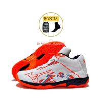 ราคา Mizuno Wave Storm Thunder Mid Volleyball Shoes / รองเท้าวอลเลย์บอล Mizuno ล่าสุด / รองเท้าวอลเลย์บอล Mizuno สําหรับผู้ชายและผู้หญิง (23744512701)