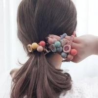 ราคา ยางรัดผม Cute pearl ฟรุ้งฟริ้งน่ารักสไตล์เกาหลี/ ยางมัดผม ยางรัดผมเกาหลี กิ๊บติดผม (9620916237)