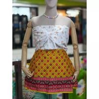 ราคา กระโปรงไทย สาวอวบอ้วน bigsize เอว34-48นิ้ว เป็นกางเกงกระโปรง (23289655483)